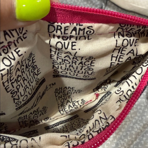 Laurel Burch Vibrant Cat Design Pouch - Picture 3 of 3